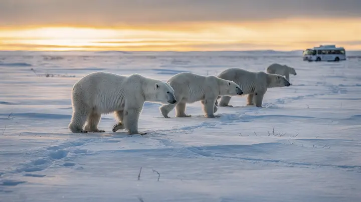IJsberen in Churchill: de complete bezoekersguide