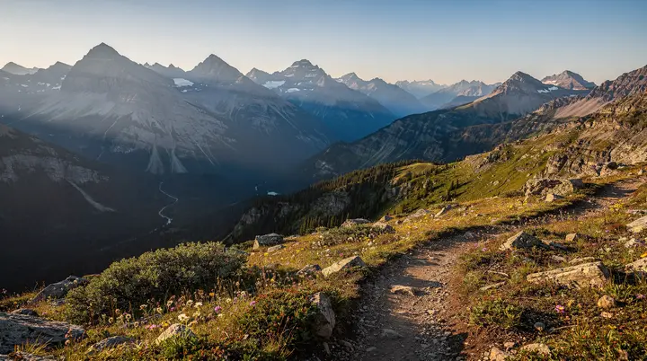 Skyline Trail backpackinggids (Jasper, 3–4 dagen)