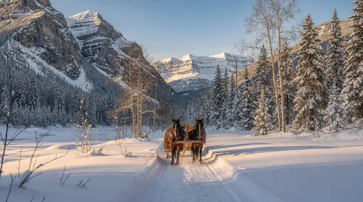 Slee-ritten in Banff & Lake Louise: wat u kunt verwachten