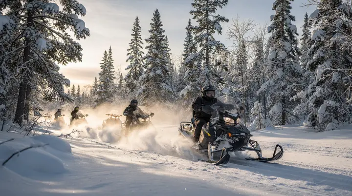 Sneeuwscooteravonturen in Canada: Quebec, Ontario en Yukon