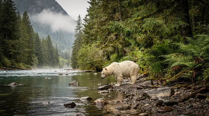 Spirit Bear-tours BC: de Kermode beer vinden